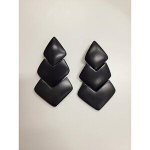 NWOT MONIES® by Gerda Lynggaard Chandelier Earrings in Black Kamagong